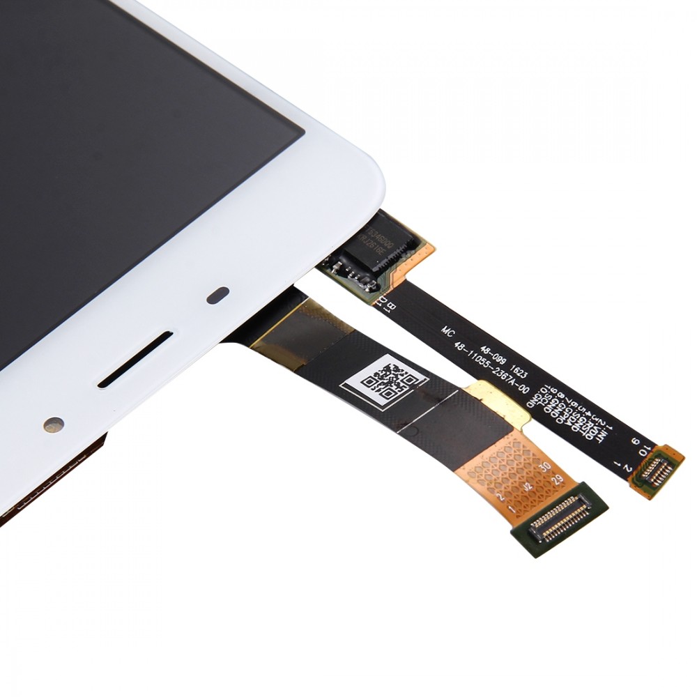 For Meizu M3E / Meilan E Original LCD Screen and Digitizer Full Assembly(White) Meizu Replacement Parts Meizu M3E